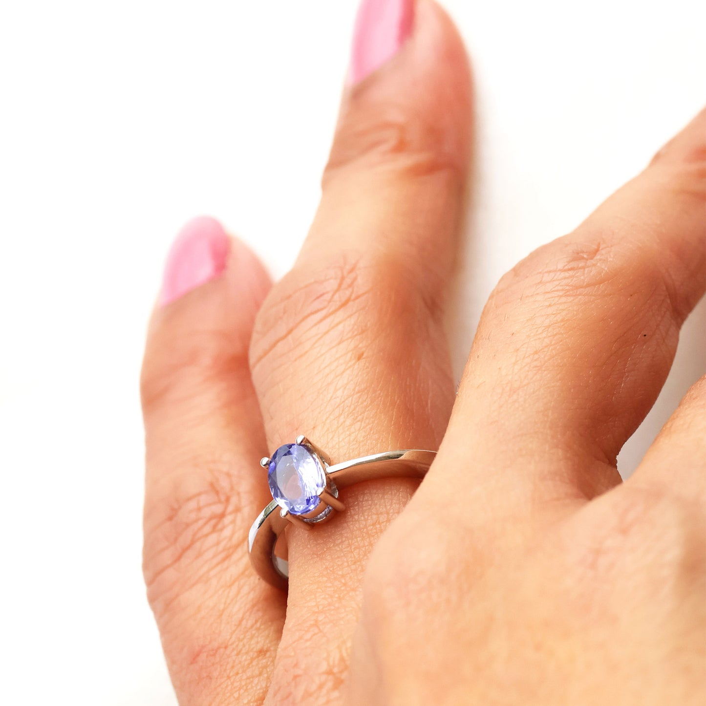 Violet Tanzanite Ring
