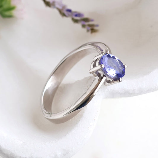 Violet Tanzanite Ring
