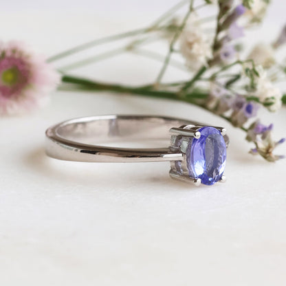 Violet Tanzanite Ring