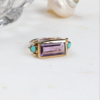 Mahi Amethyst Ring