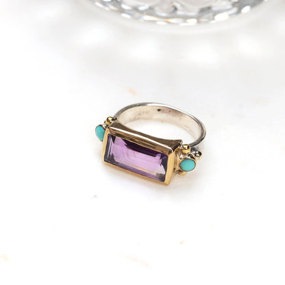 Mahi Amethyst Ring