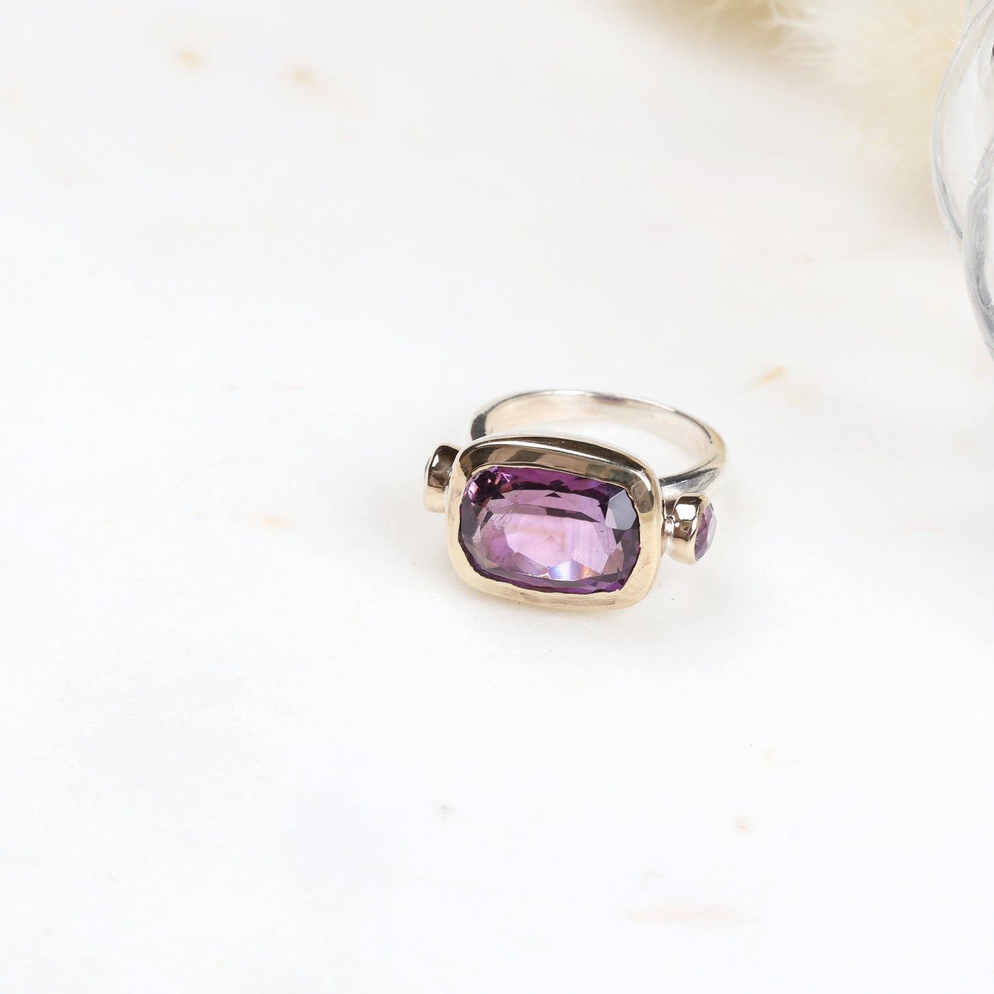 Juno Amethyst Ring