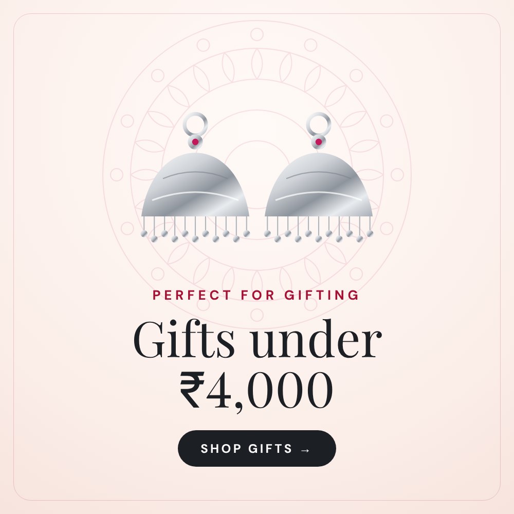 Gifts under ₹4,000 in 925 sterling silver